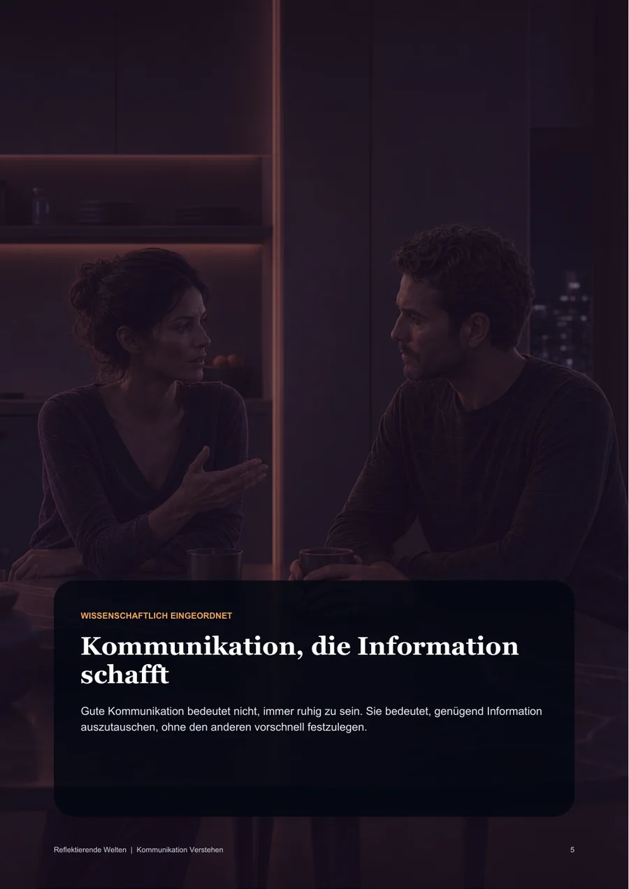 Einblick in das Thema aus dem Workbook: Kommunikation verstehen