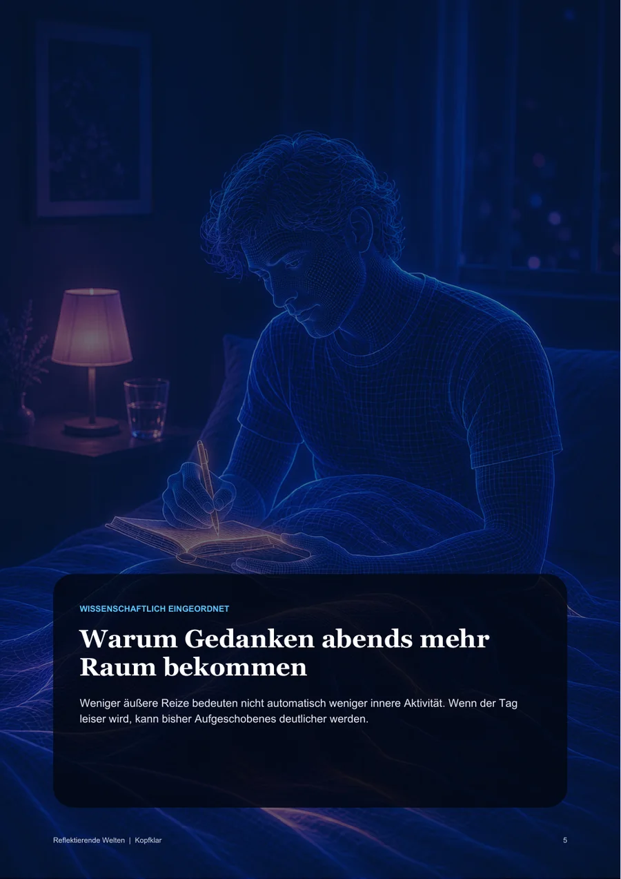 Einblick in das Thema aus dem Workbook: Kopfklar